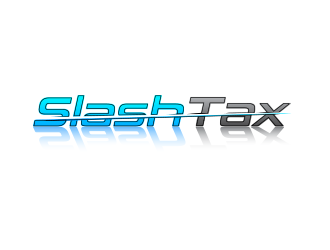 Slash Tax logo design by keylogo