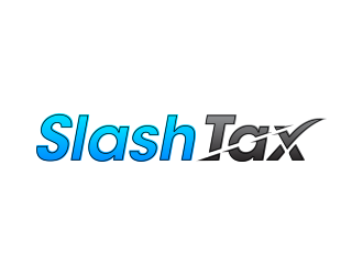 Slash Tax logo design by keylogo