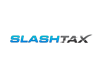 Slash Tax logo design by keylogo