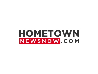 HometownNewsNow.com logo design by wongndeso