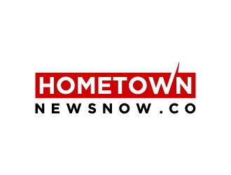 HometownNewsNow.com logo design by wongndeso