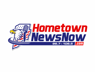 HometownNewsNow.com logo design by agus