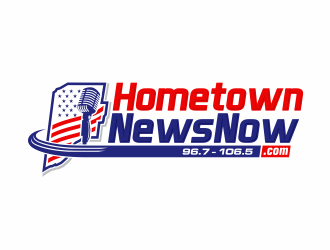 HometownNewsNow.com logo design by agus