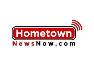 HometownNewsNow.com logo design by wongndeso