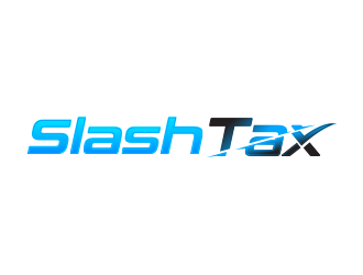 Slash Tax logo design by keylogo