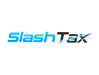 Slash Tax logo design by keylogo