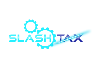 Slash Tax logo design by Andri