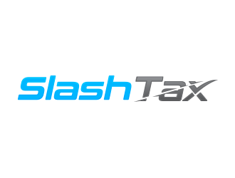 Slash Tax logo design by keylogo