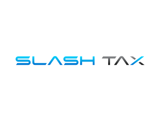 Slash Tax logo design by Andri