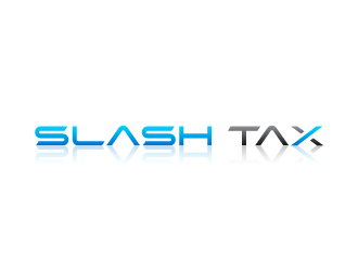 Slash Tax logo design by Andri