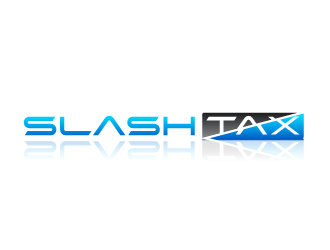 Slash Tax logo design by Andri