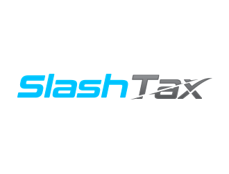 Slash Tax logo design by keylogo