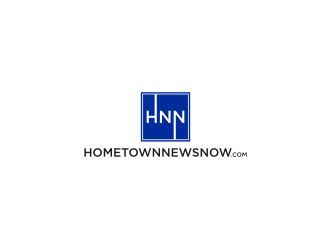 HometownNewsNow.com logo design by blessings