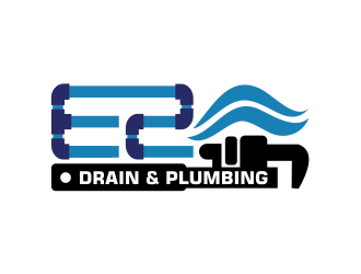 EZ Drain & Plumbing logo design by cintoko