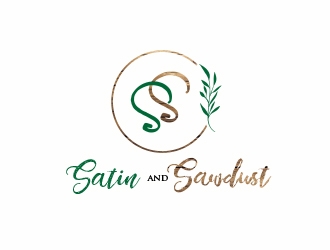 Satin and Sawdust logo design by avatar