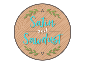 Satin and Sawdust Logo Design