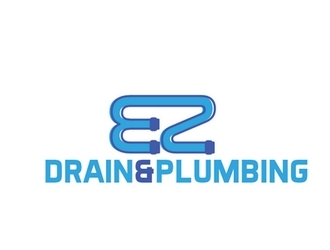 EZ Drain & Plumbing logo design by GologoFR