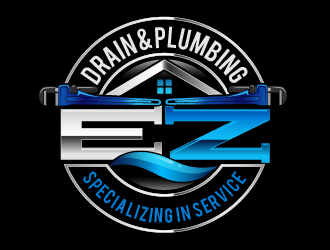 EZ Drain & Plumbing logo design by THOR_