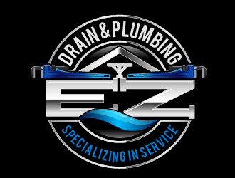 EZ Drain & Plumbing logo design by THOR_