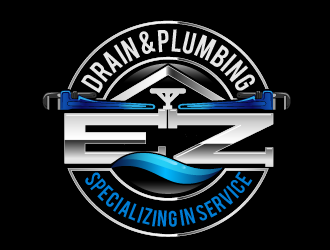 EZ Drain & Plumbing logo design by THOR_