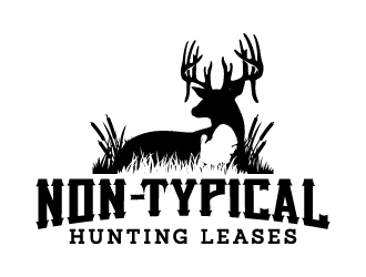 Non-Typical Hunting Leases logo design by jaize