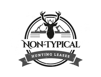 Non-Typical Hunting Leases logo design by pencilhand