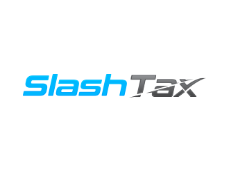 Slash Tax logo design by keylogo