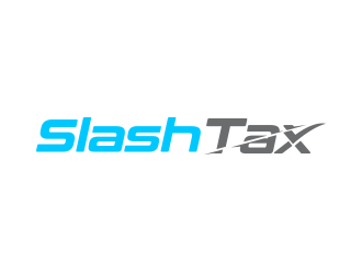 Slash Tax logo design by keylogo