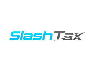 Slash Tax logo design by keylogo