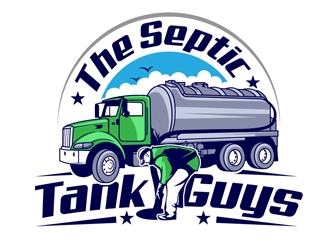 The Septic Tank Guys logo design by DreamLogoDesign