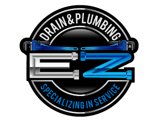 EZ Drain & Plumbing logo design by THOR_