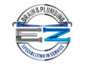 EZ Drain & Plumbing logo design by THOR_