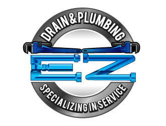 EZ Drain & Plumbing logo design by THOR_