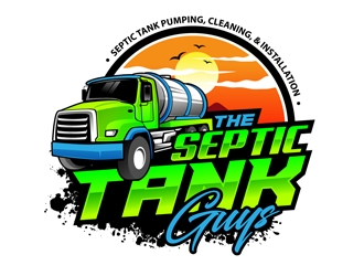 The Septic Tank Guys logo design by DreamLogoDesign