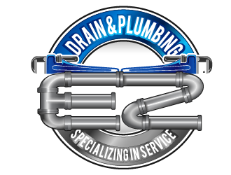 EZ Drain & Plumbing logo design by THOR_