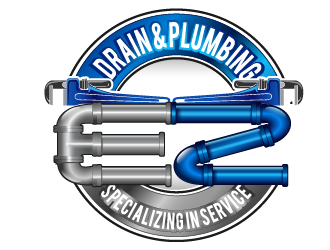 EZ Drain & Plumbing logo design by THOR_