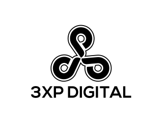 3xP Digital logo design by cintoko