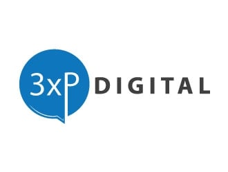 3xP Digital logo design by AB212