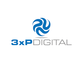 3xP Digital logo design by mhala