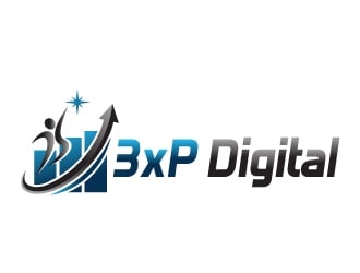 3xP Digital logo design by Dawnxisoul393