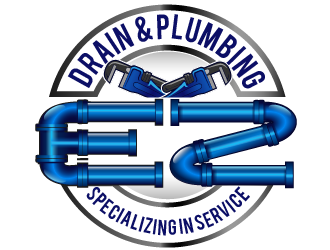 EZ Drain & Plumbing logo design by THOR_