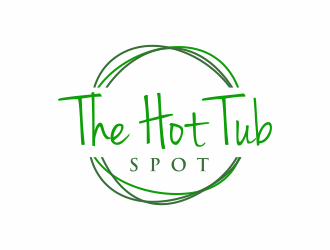 The Hot Tub Spot logo design by ammad