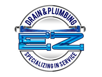 EZ Drain & Plumbing logo design by THOR_