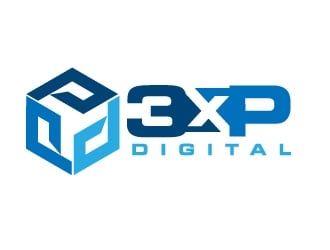 3xP Digital logo design by jaize