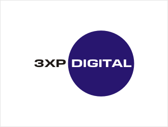 3xP Digital logo design by bunda_shaquilla