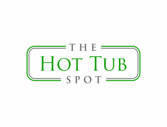 The Hot Tub Spot logo design by ammad