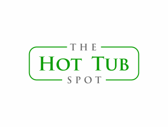 The Hot Tub Spot logo design by ammad