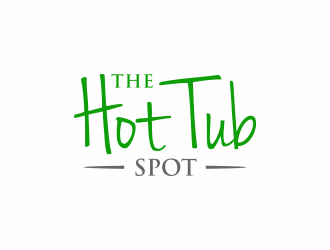 The Hot Tub Spot logo design by ammad