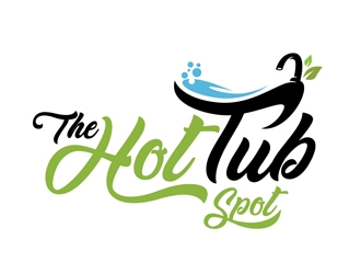 The Hot Tub Spot logo design by DreamLogoDesign