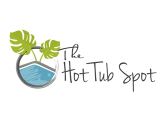 The Hot Tub Spot logo design by DreamLogoDesign